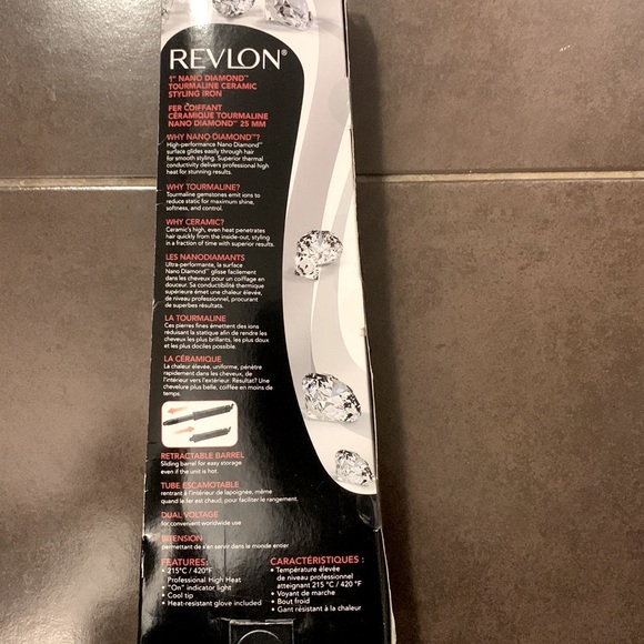 Revlon Nano Diamond Retractable Styling Iron - Picture 5 of 5